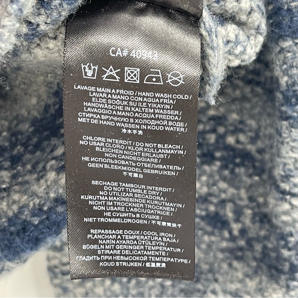 Eleven Paris Shawl Neck Wool Blend Sweater - Picture 10 of 12